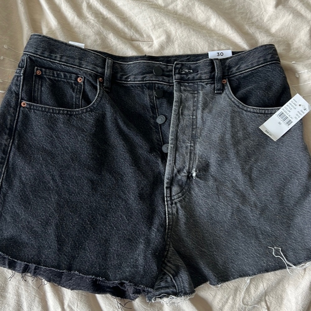 Black pac sun jean shorts